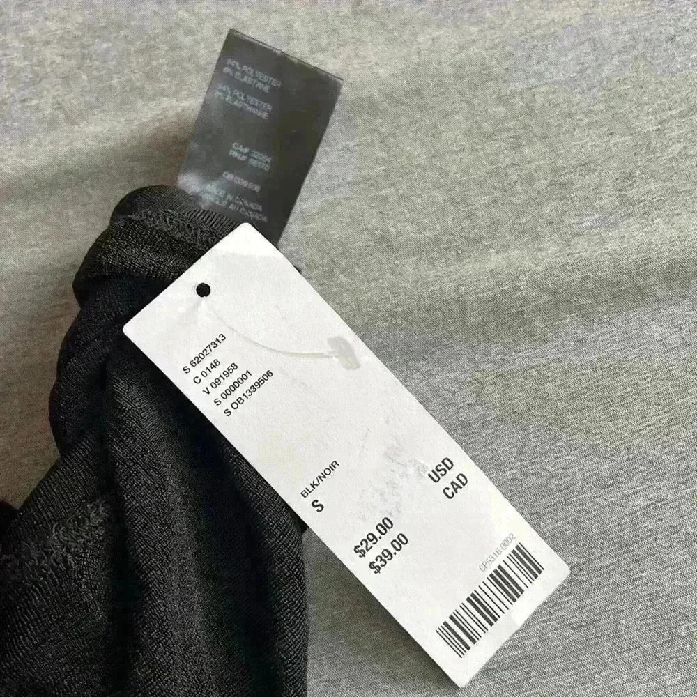 Urban Outfitters crop top bralette NWT black size small - Picture 7 of 8